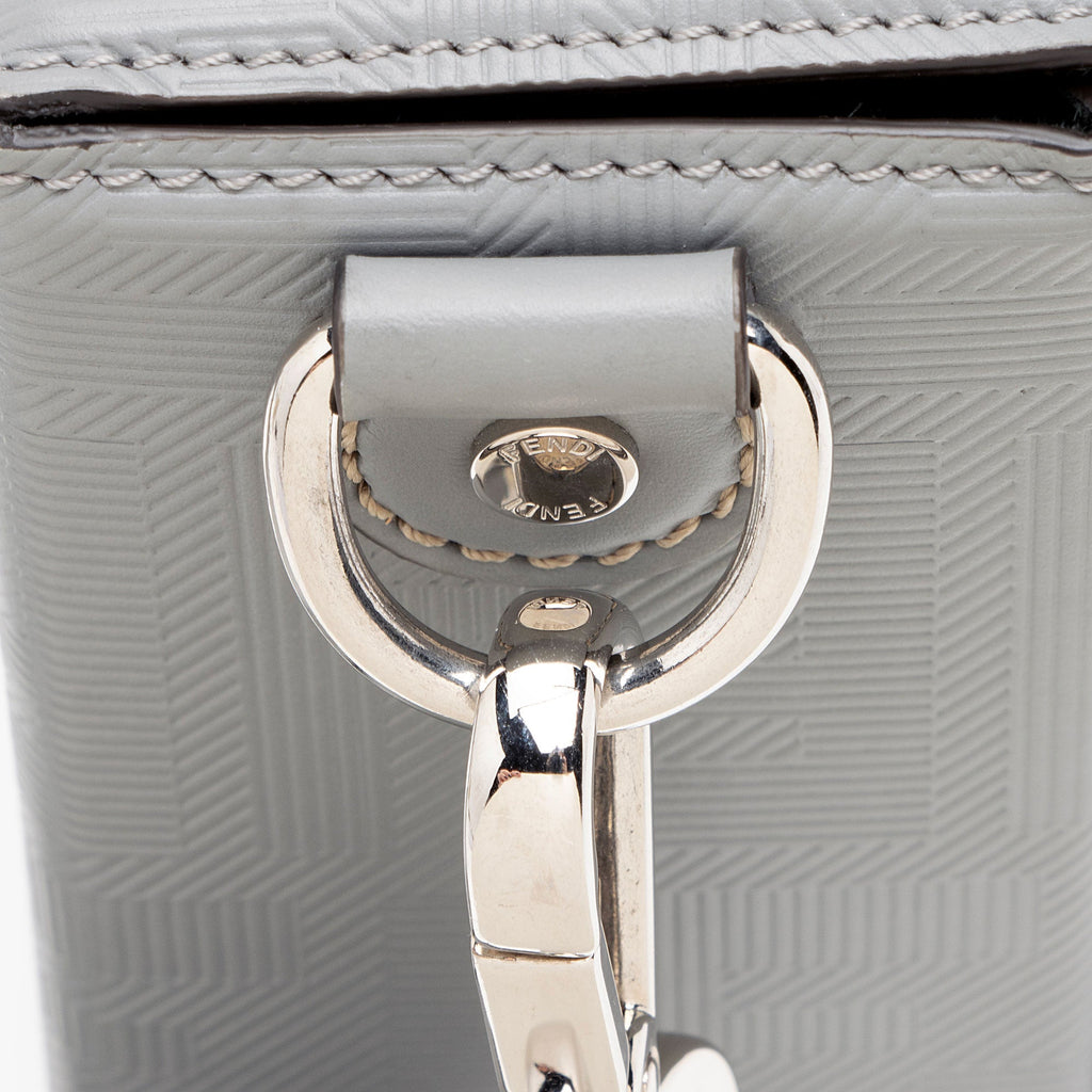 Fendi FF Shadow Vitello Soft Trunk Baguette