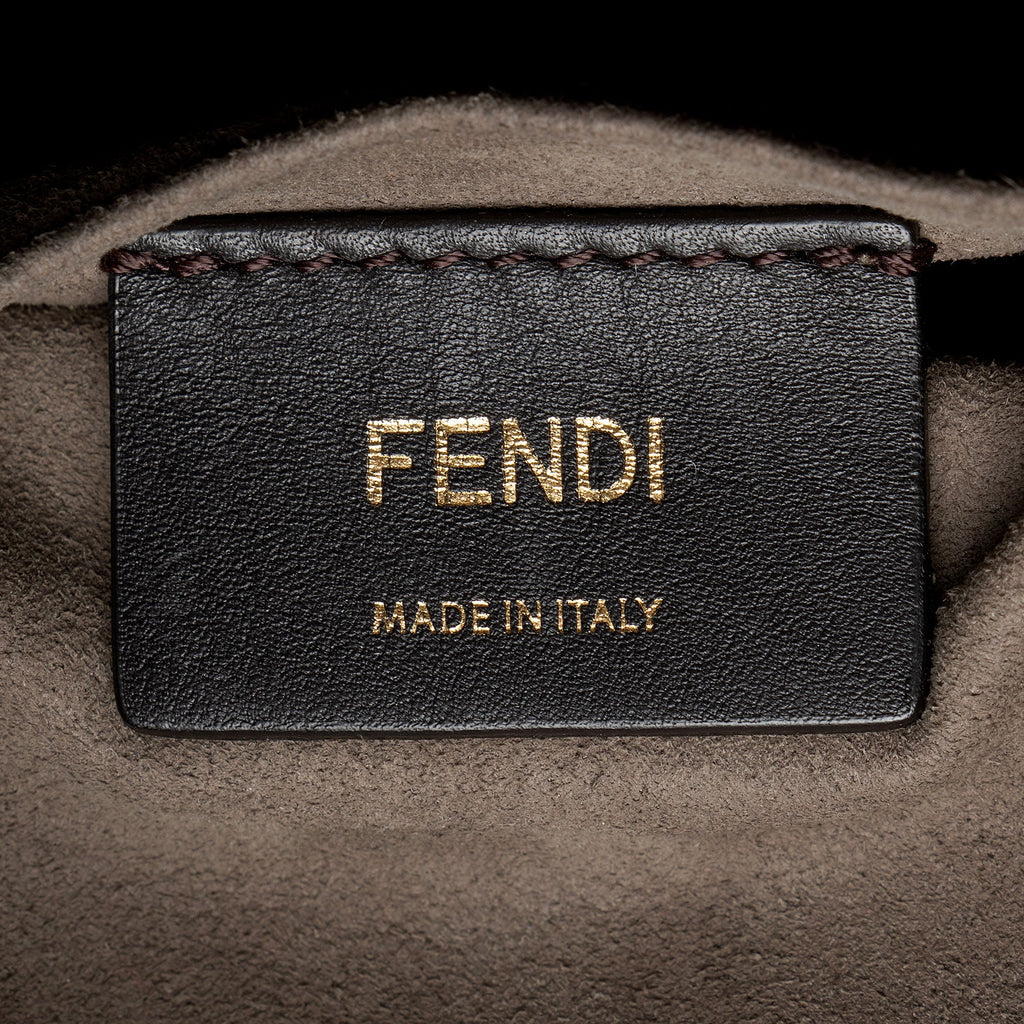 Fendi FF Spalmati Mon Tresor Grande Shoulder Bag