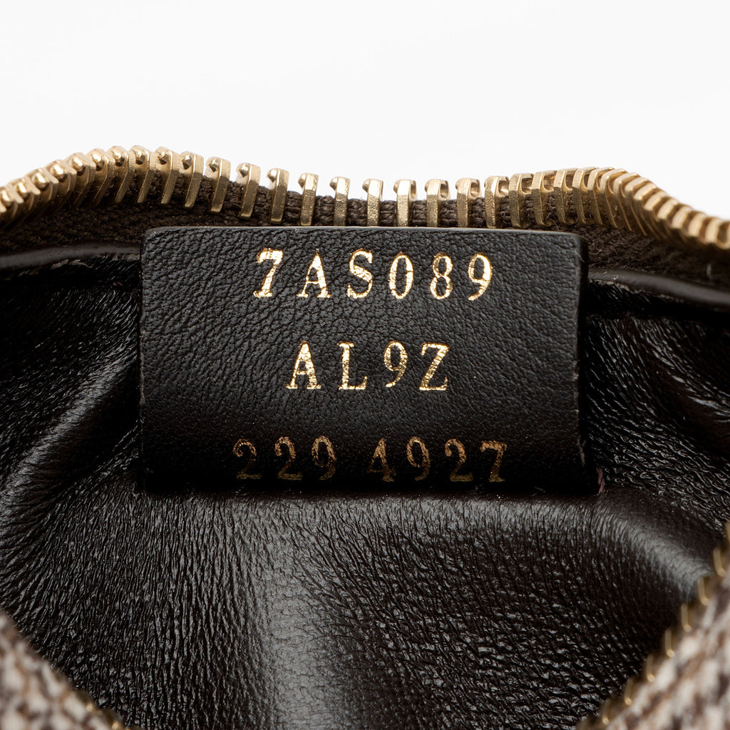 Fendi Fabric Fendigraphy Nano Hobo (SHF-N6cAIe)