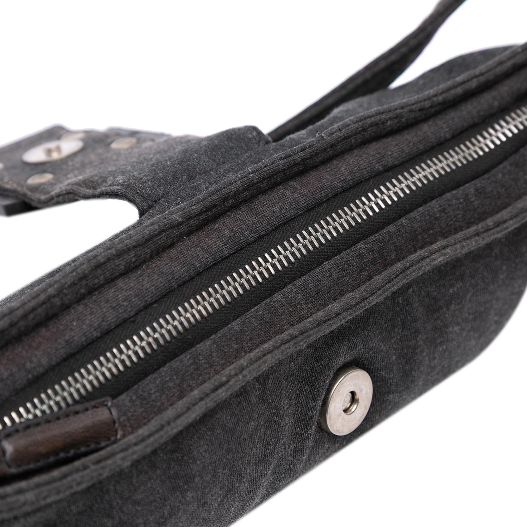 Fendi Jersey Baguette Crossbody
