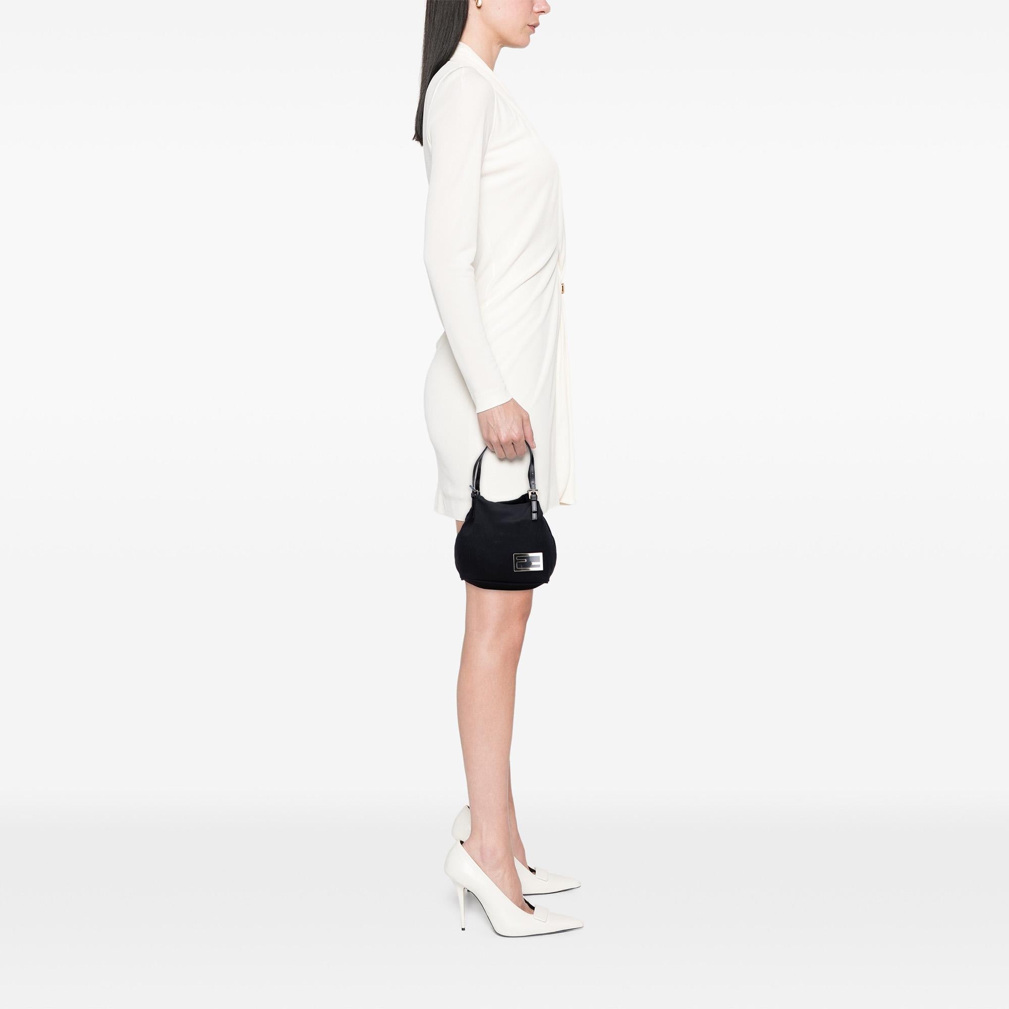 Fendi Jersey FF Handbag