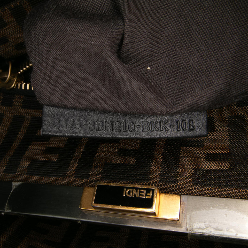 Fendi Large Goatskin Peekaboo Iconic Satchel