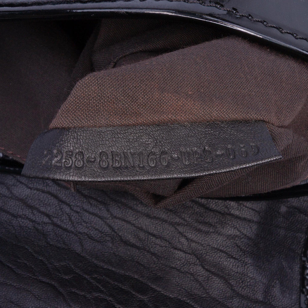 Fendi Large Leather B Bis Top Handle Bag
