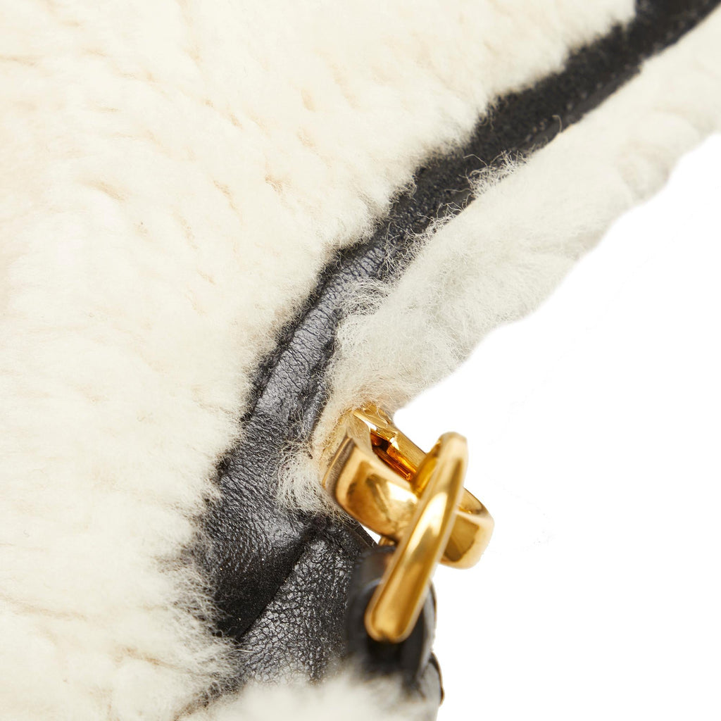 Fendi Large Shearling Baguette (SHG-Rdq63a)