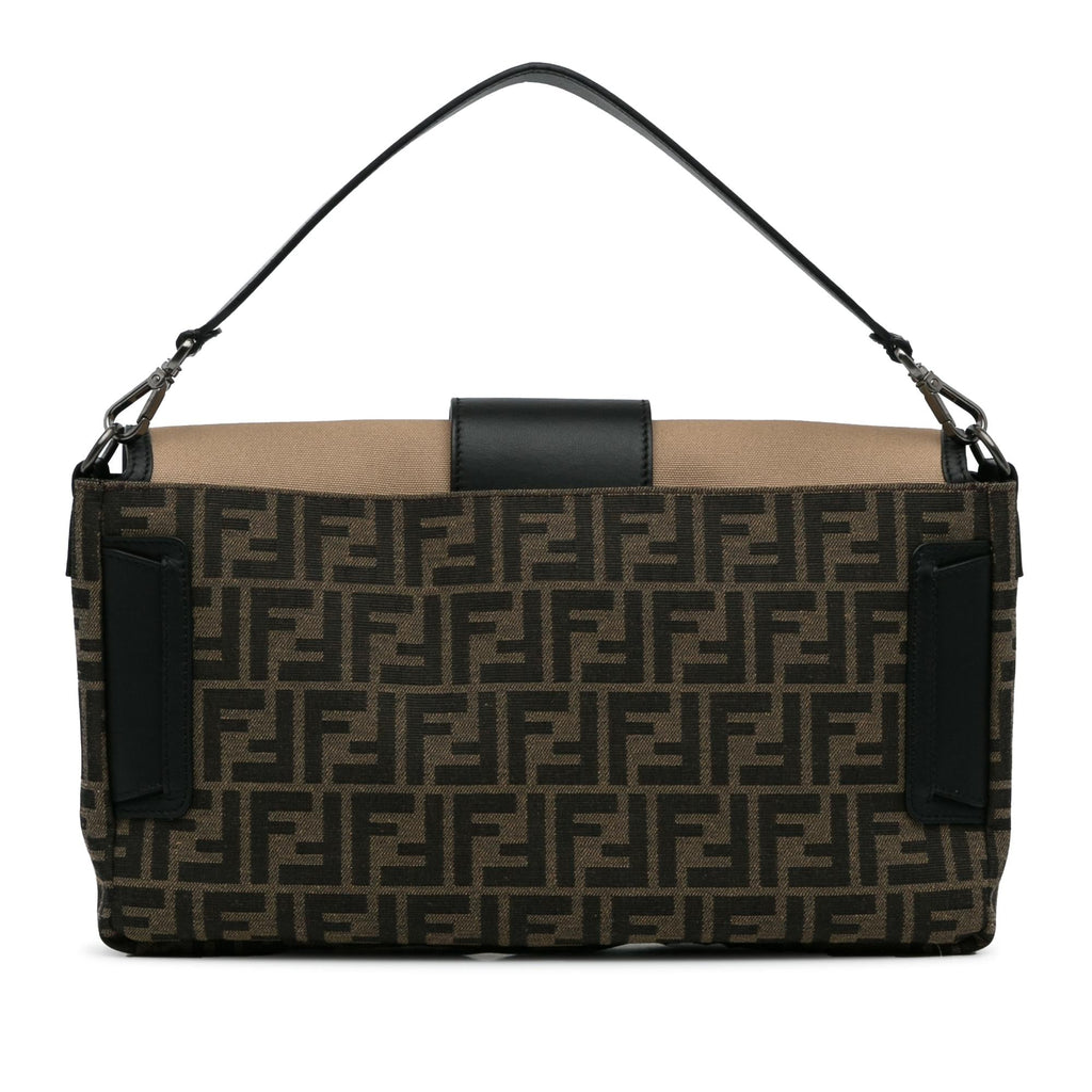 Fendi Large Zucca Canvas Convertible Belt Baguette