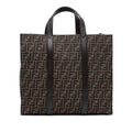 Fendi Large Zucca Canvas Shopper Tote