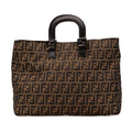 Fendi Large Zucca Canvas Twins Tote