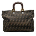 Fendi Large Zucca Canvas Twins Tote