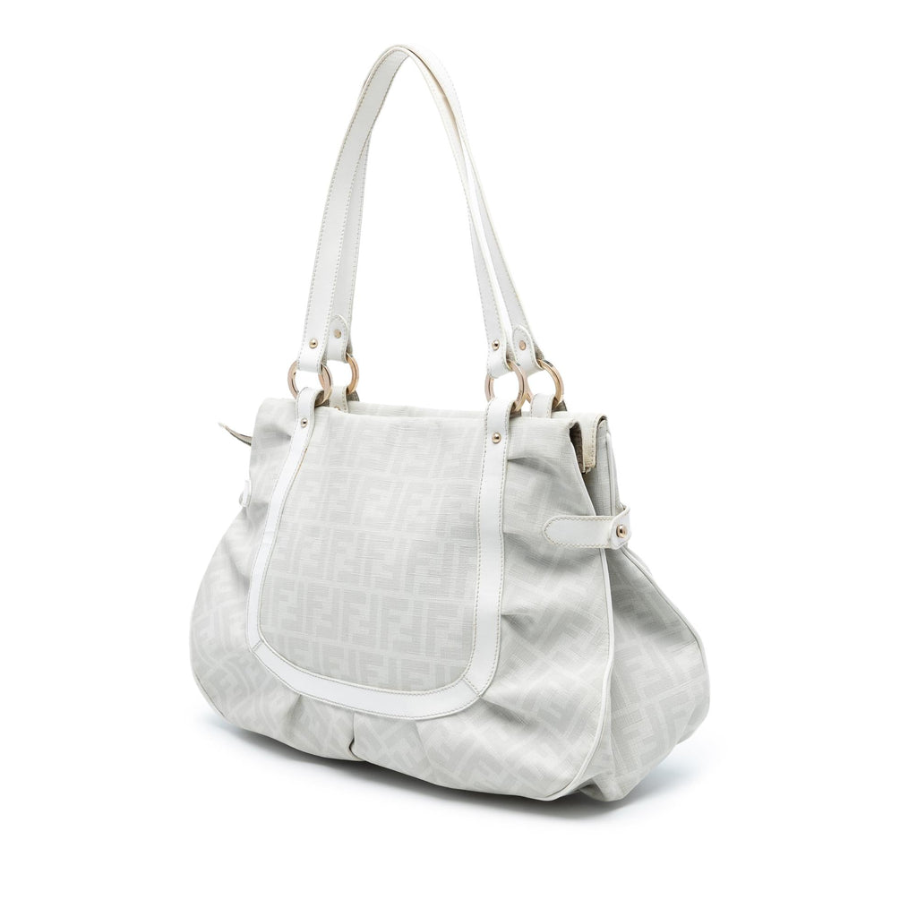Fendi Large Zucca Spalmati Chef Shopper Tote