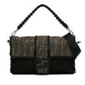 Fendi Large Zucca Vertigo Mesh Baguette Satchel (SHG-lFrso8)