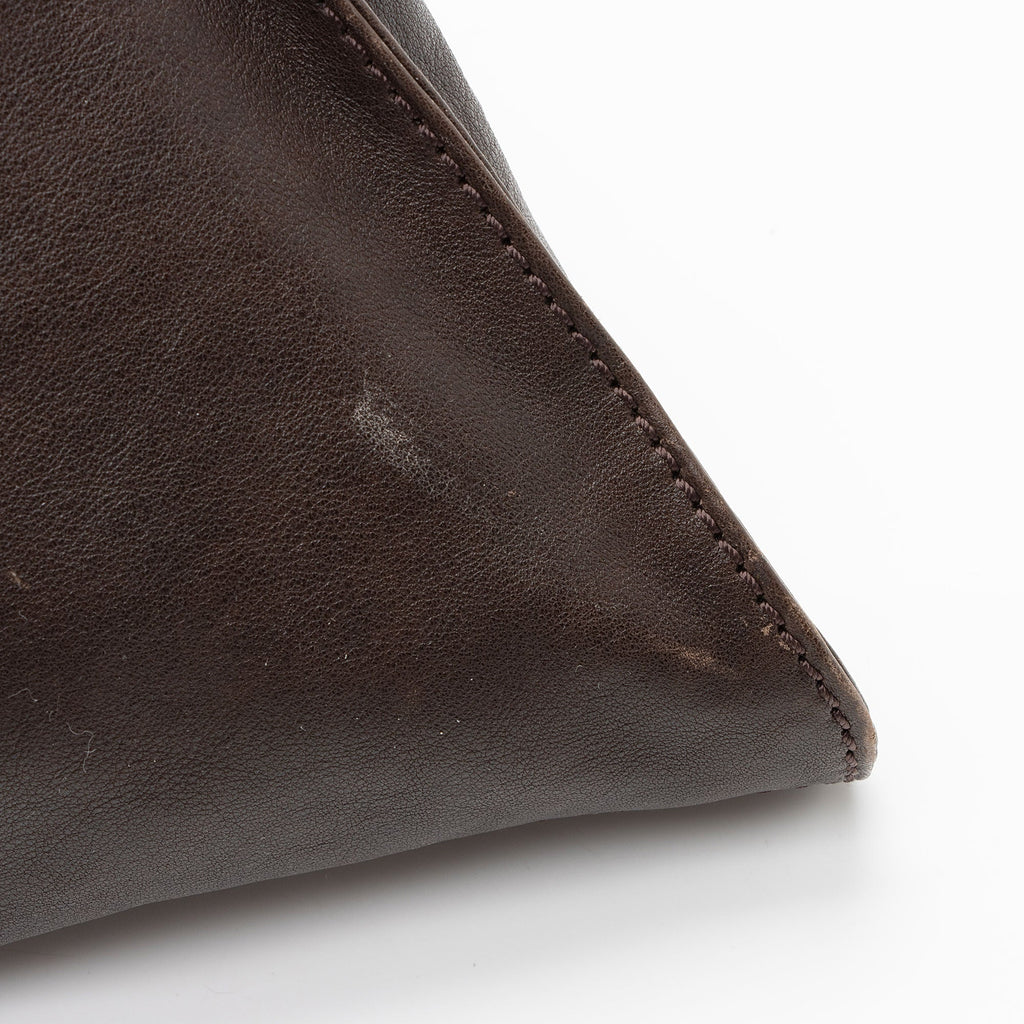 Fendi Leather Devil Trapezio Small Satchel