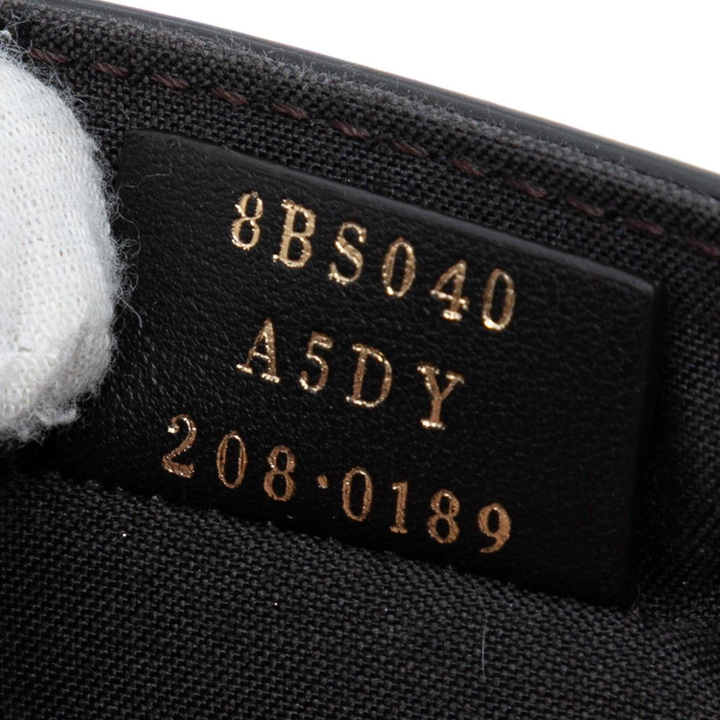 Fendi Leather Duo Baguette Crossbody