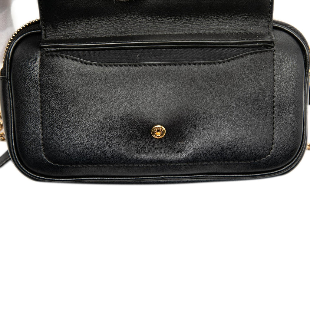 Fendi Leather Easy 2 Baguette Crossbody