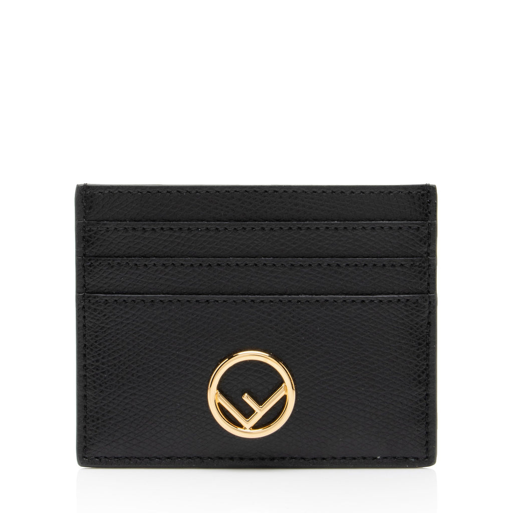 Fendi Leather F is Fendi Card Case