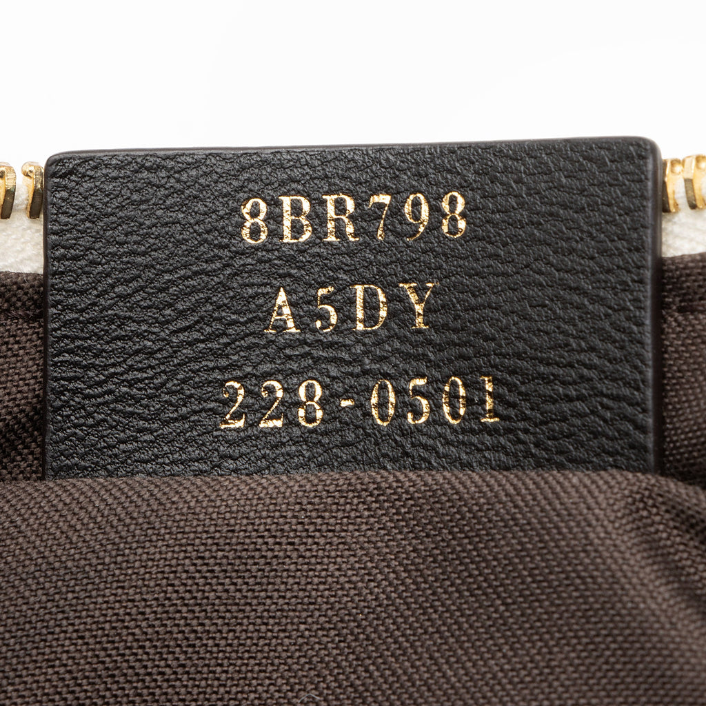 Fendi Leather Fendigraphy Small Hobo