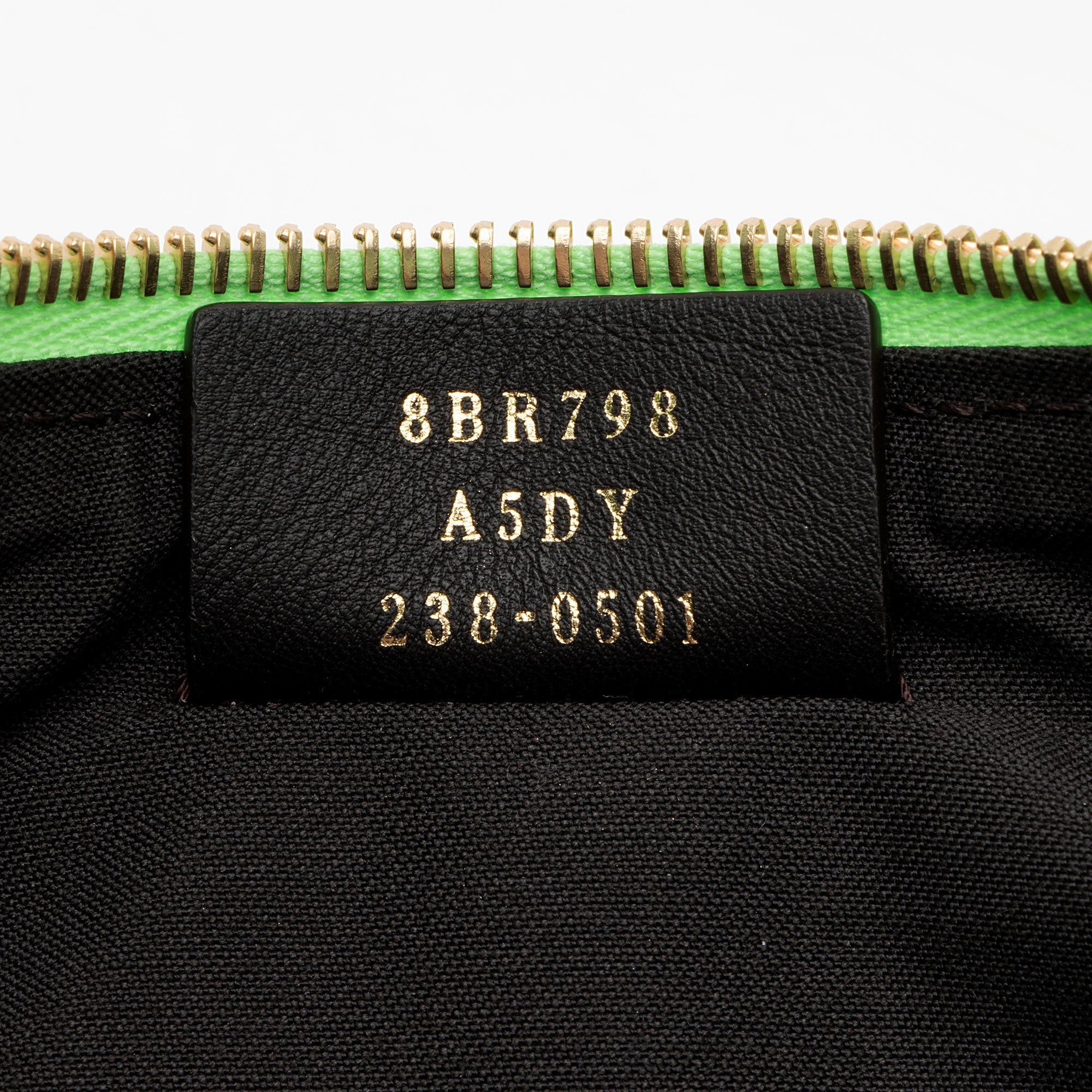 Fendi Leather Fendigraphy Small Hobo