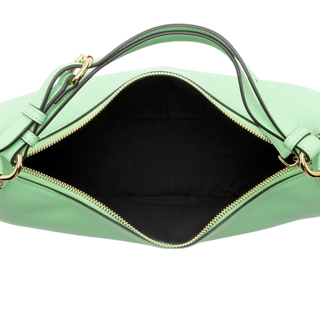 Fendi Leather Fendigraphy Small Hobo
