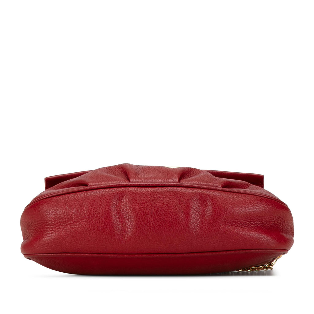 Fendi Leather Fendista Pochette Crossbody (SHG-UEo4ph)