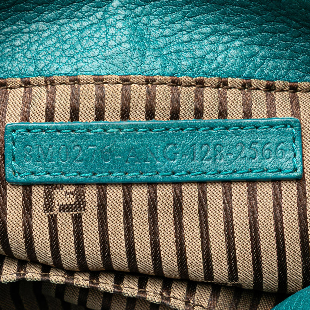 Fendi Leather Fendista Pochette Crossbody
