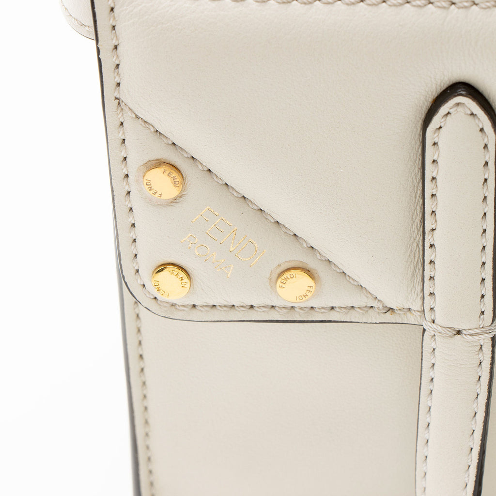 Fendi Leather Grace Flip Mini Tote