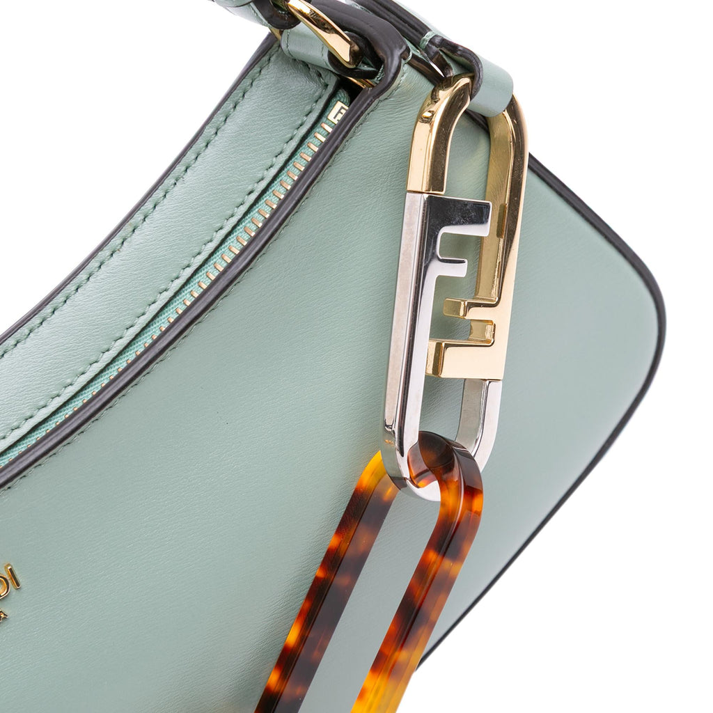 Fendi Leather O'lock Swing Satchel