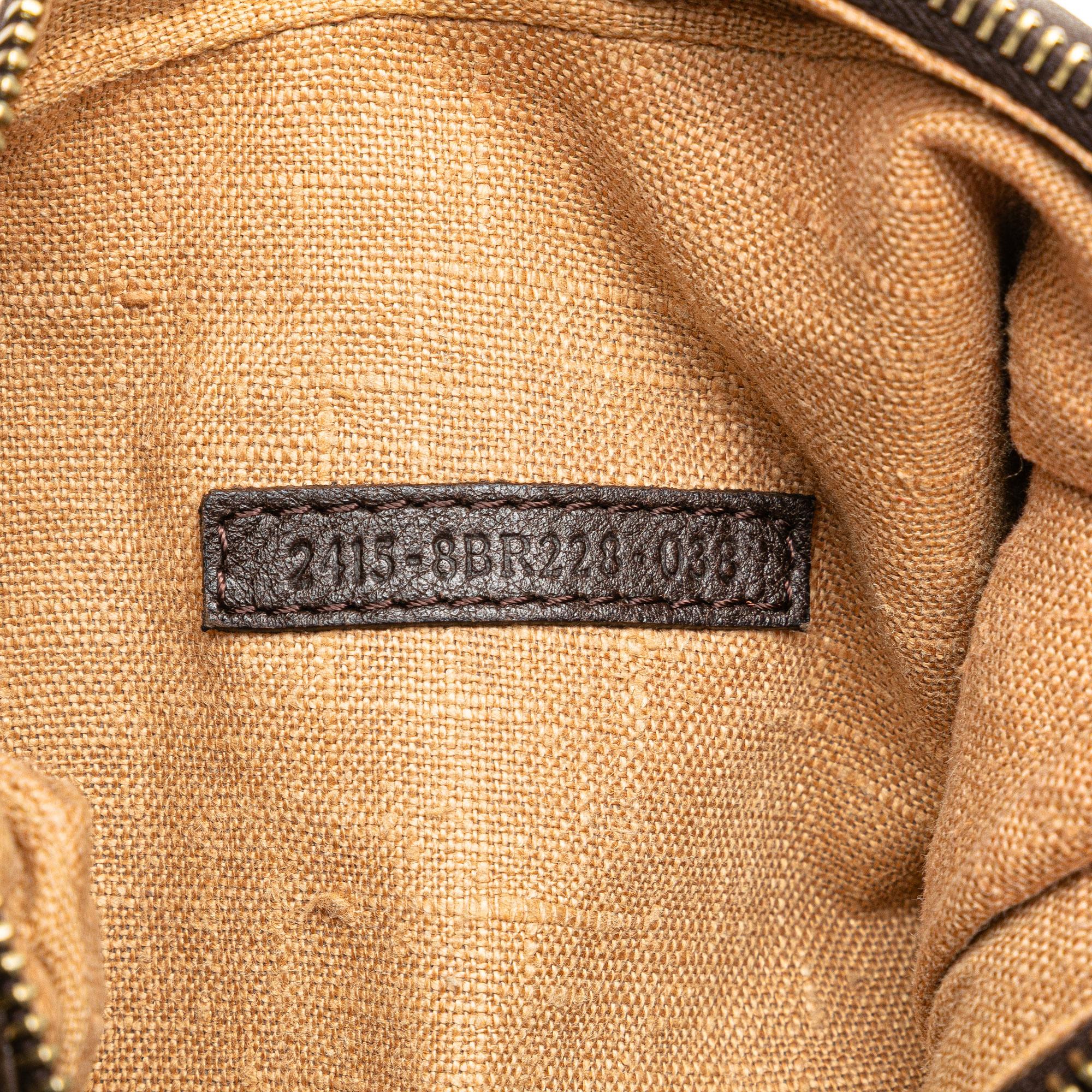 Fendi Leather Oyster Hobo