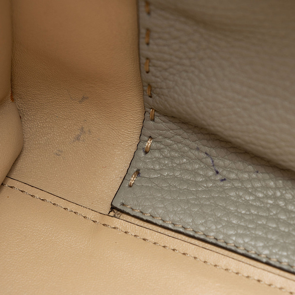 Fendi Leather Peekaboo X Lite Medium Satchel