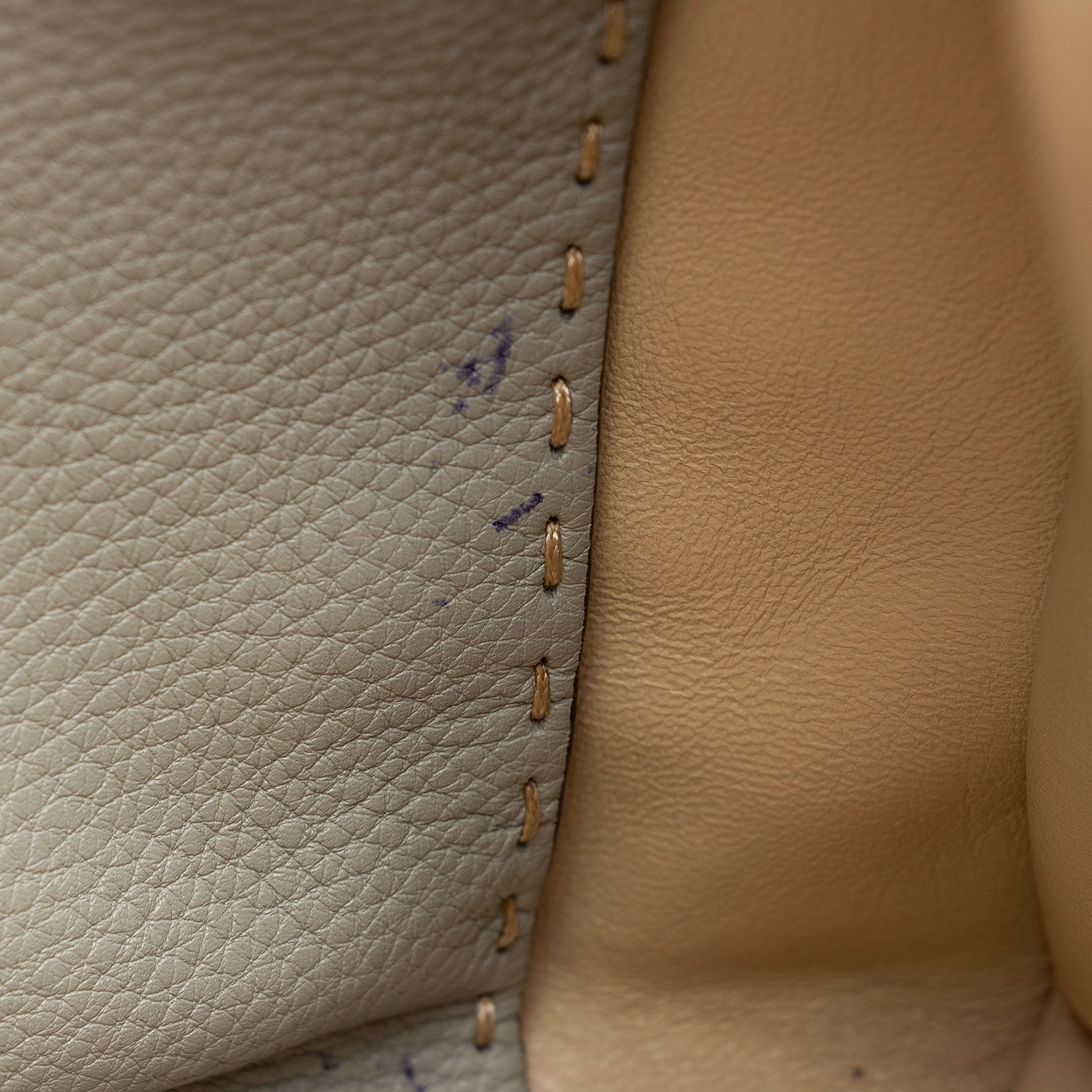 Fendi Leather Peekaboo X Lite Medium Satchel