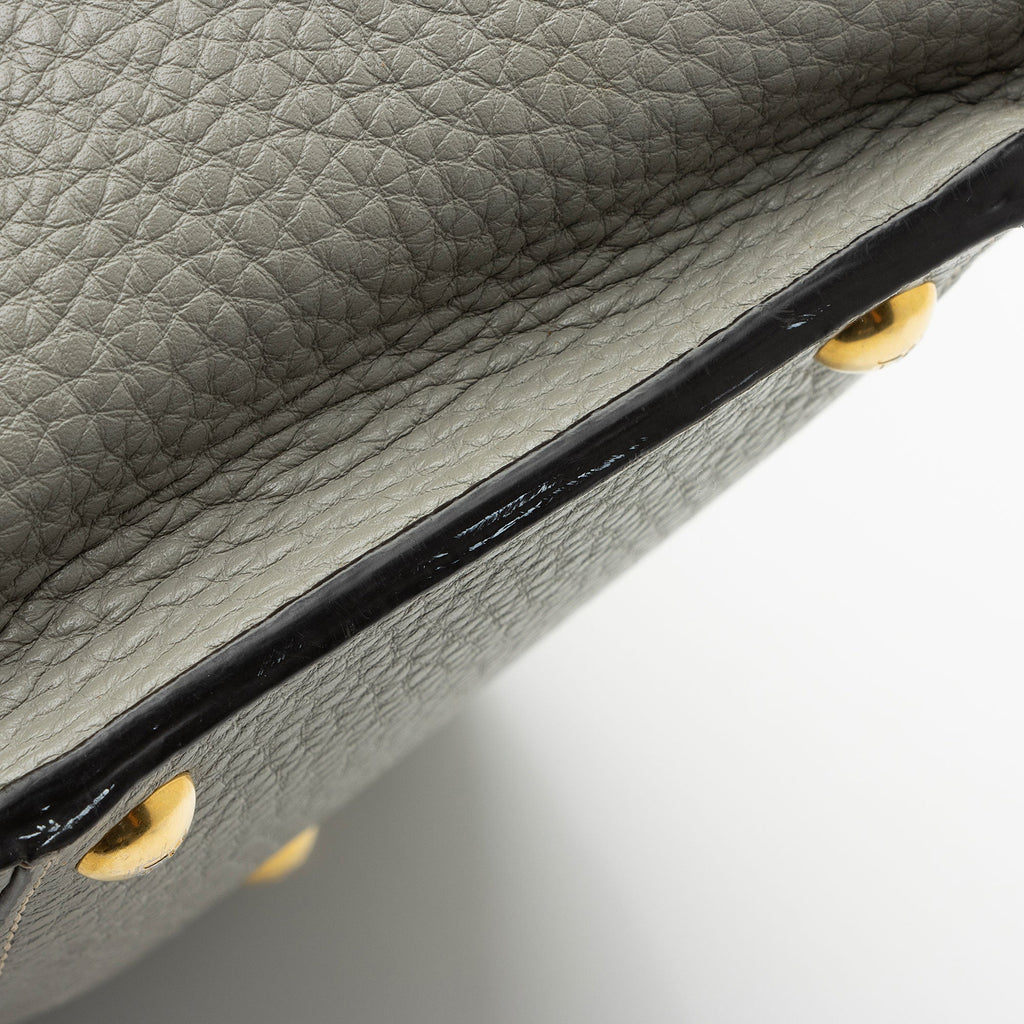 Fendi Leather Peekaboo X Lite Medium Satchel