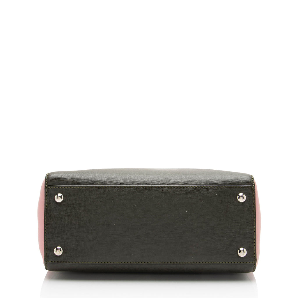 Fendi Leather Petite 2Jours Tote