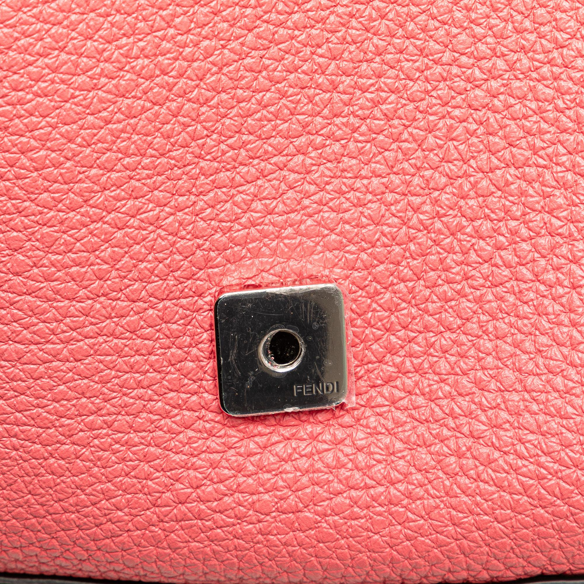 Fendi Leather Selleria Baguette Satchel