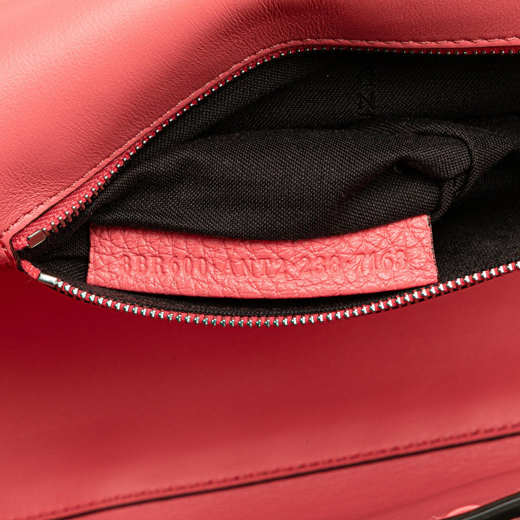 Fendi Leather Selleria Baguette Satchel