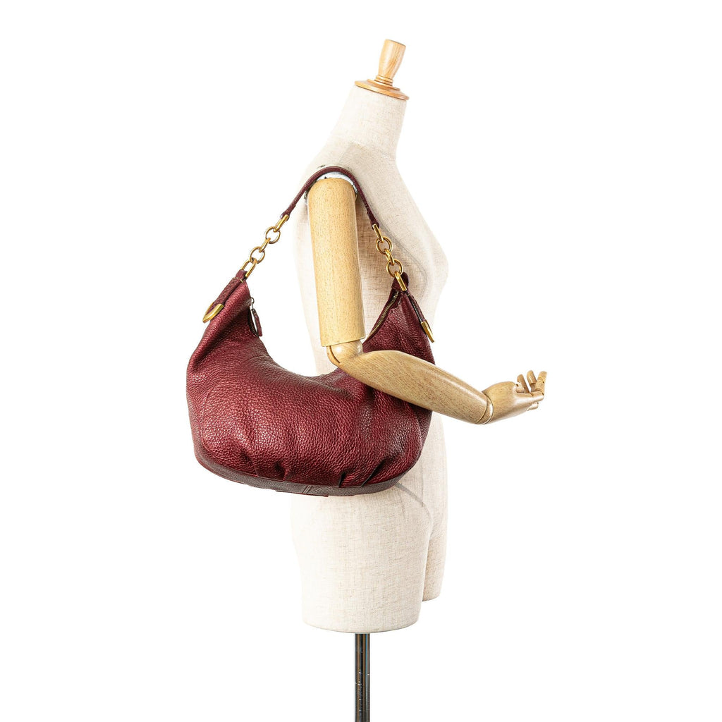 Fendi Leather Selleria Hobo