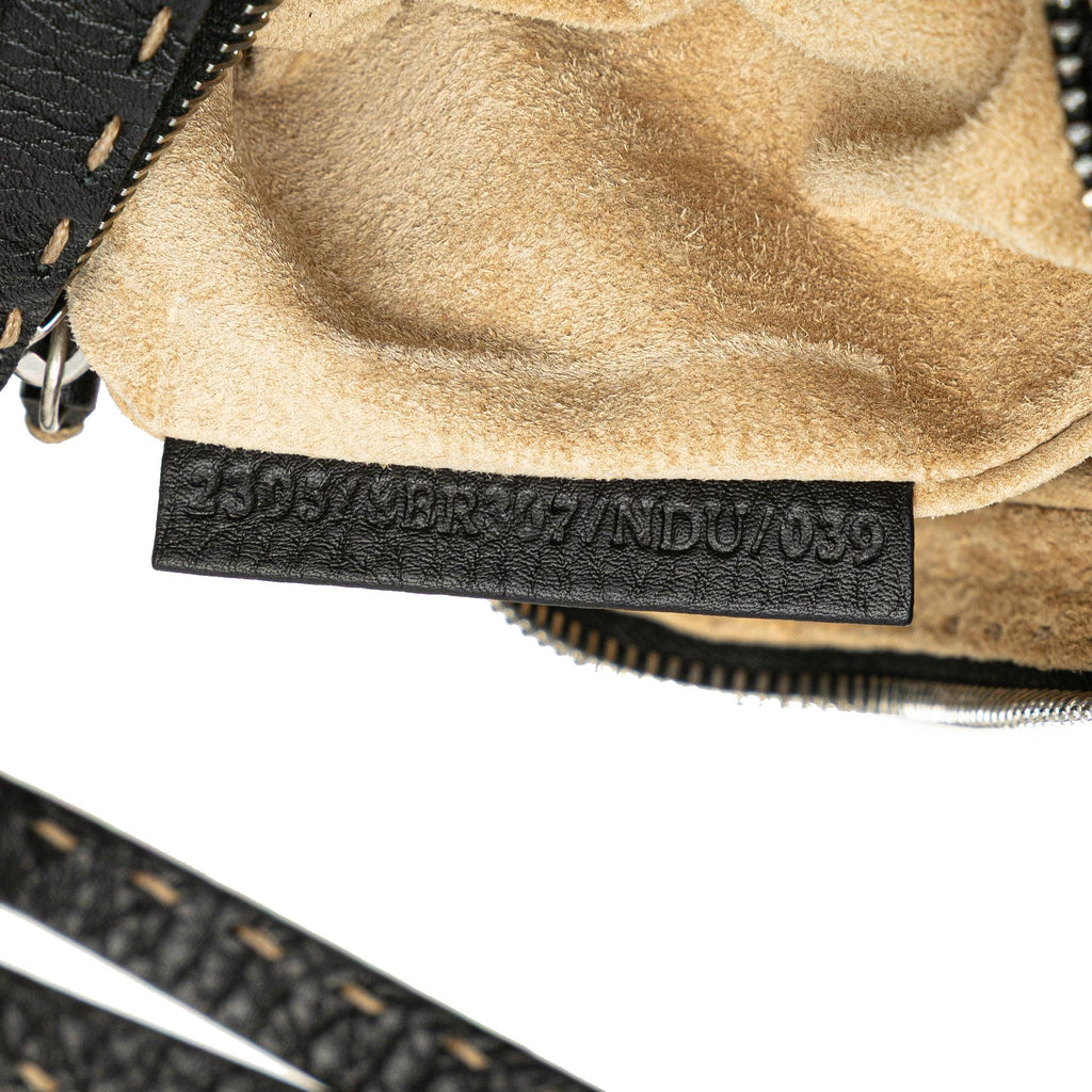Fendi Leather Selleria Oyster Hobo