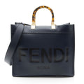 Fendi Leather Sunshine Medium Shopper Tote