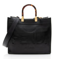 Fendi Leather Sunshine Medium Shopper Tote