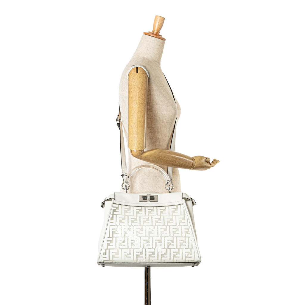 Fendi Limited Edition Medium PVC Peekaboo Satchel