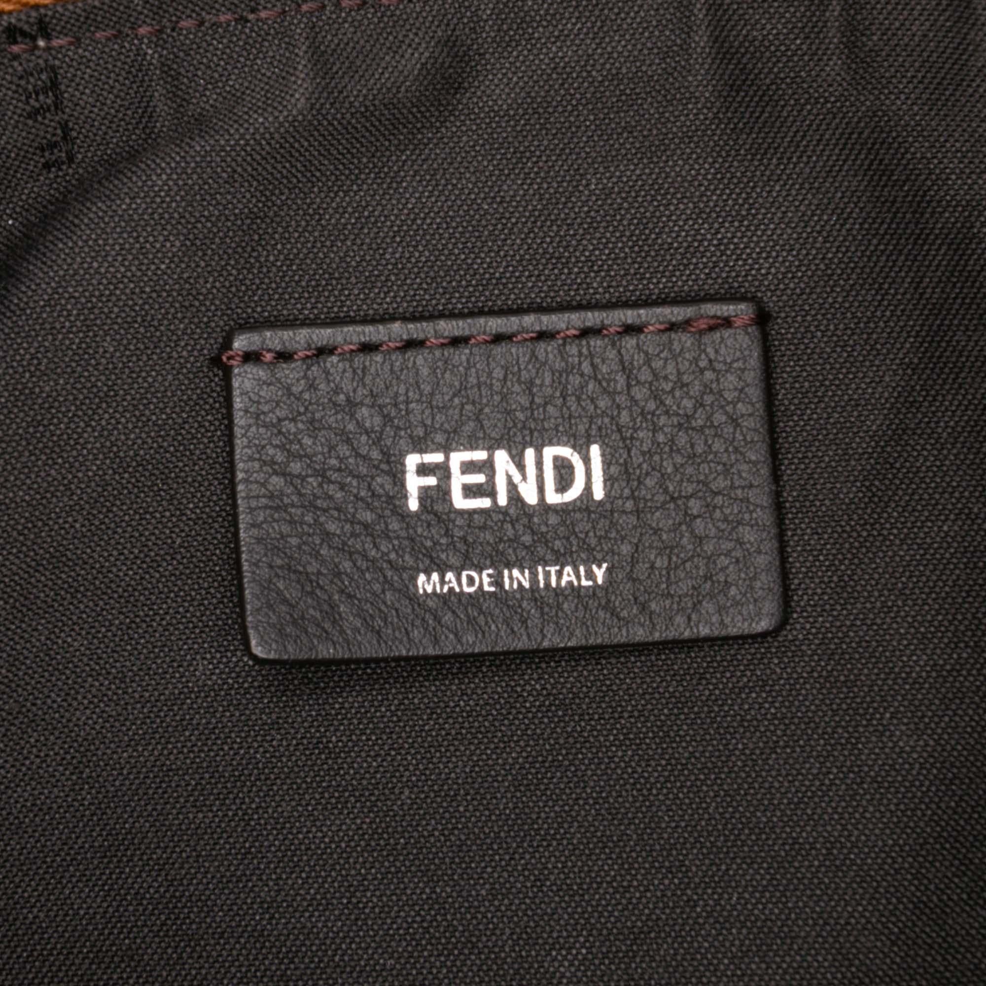 Fendi Medium Leather Fendigraphy Hobo