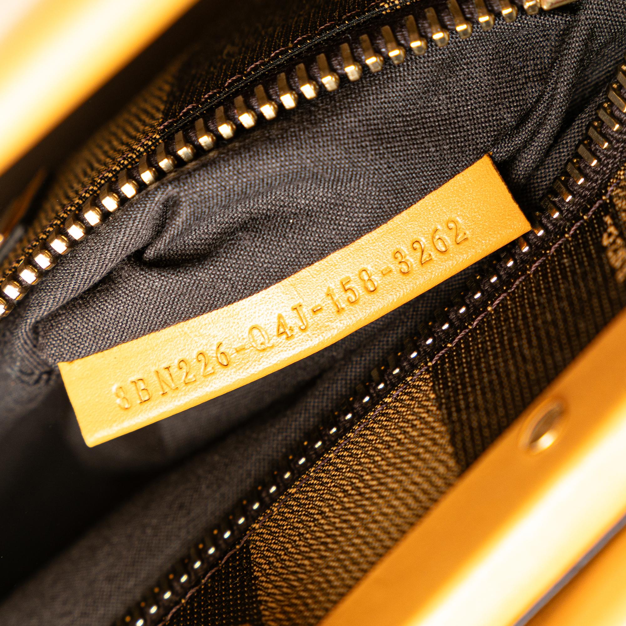 Fendi Medium Leather Peekaboo Satchel