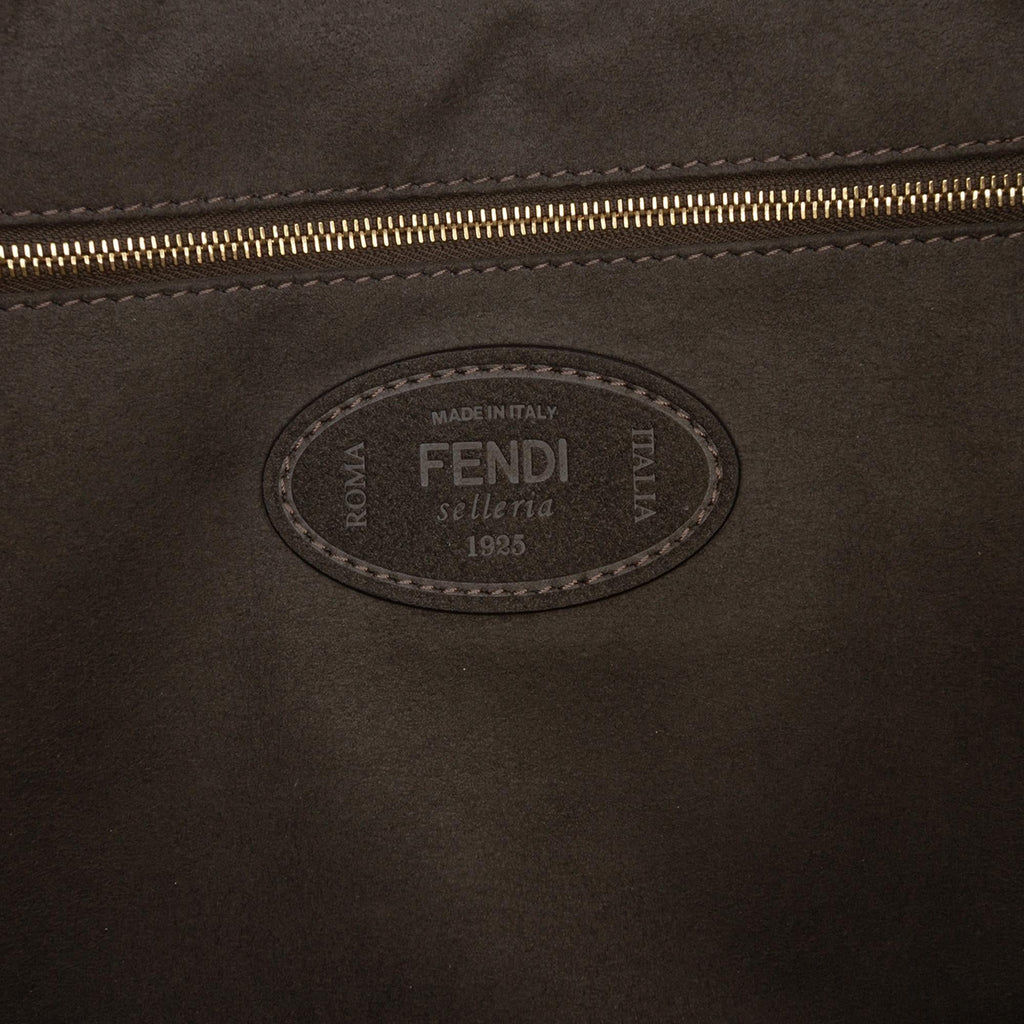 Fendi Medium Leather Selleria FF Tote