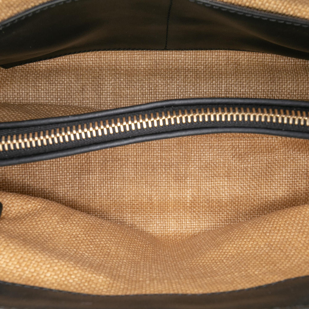 Fendi Medium Raffia By The Way Satchel