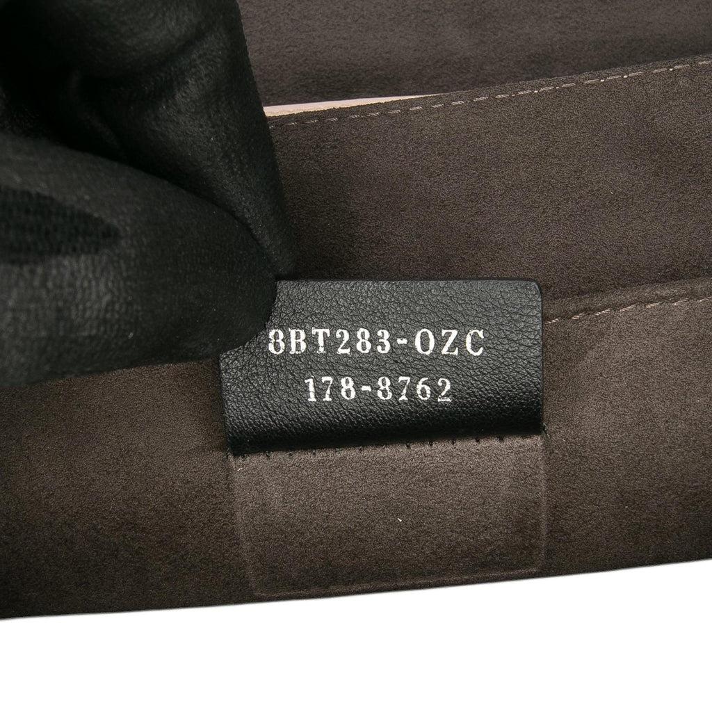 Fendi Medium Scalloped Leather Kan I Satchel