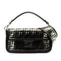 Fendi Medium Zucca PVC Baguette Satchel