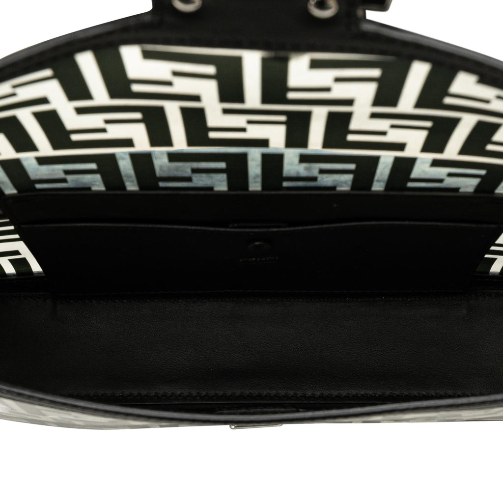 Fendi Medium Zucca PVC Baguette Satchel