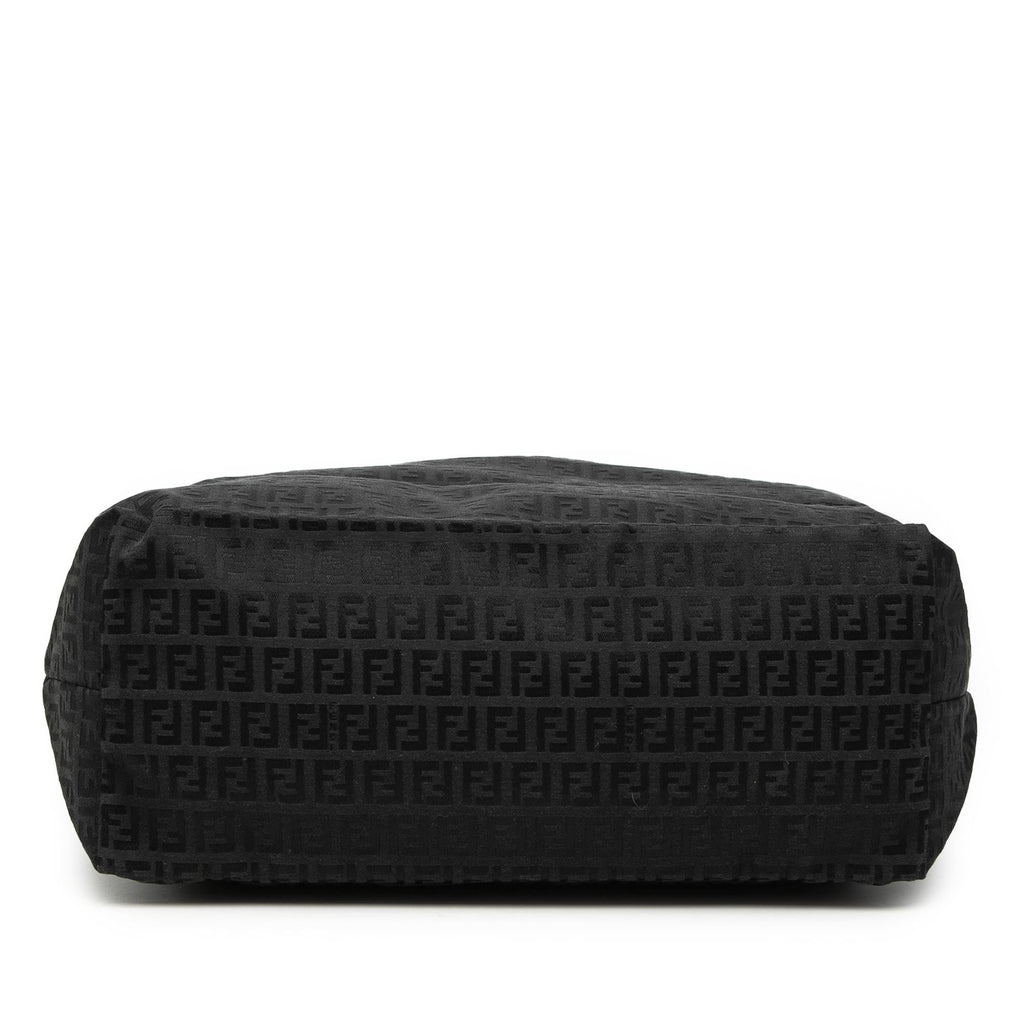Fendi Medium Zucchino Canvas Roll Tote