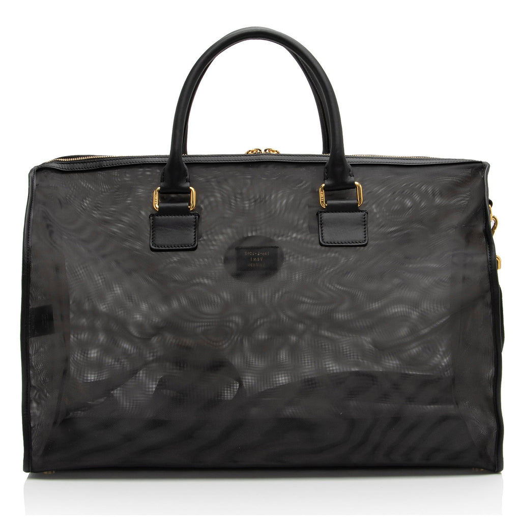 Fendi Mesh Karligraphy Duffle