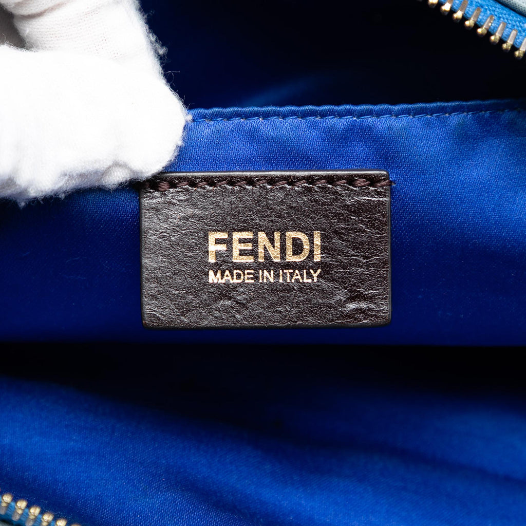 Fendi Metallic Calfskin Vitello Savana Forever Crossbody