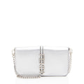 Fendi Metallic Leather Fendigraphy Wallet on Chain (SHF-yqnbzv)