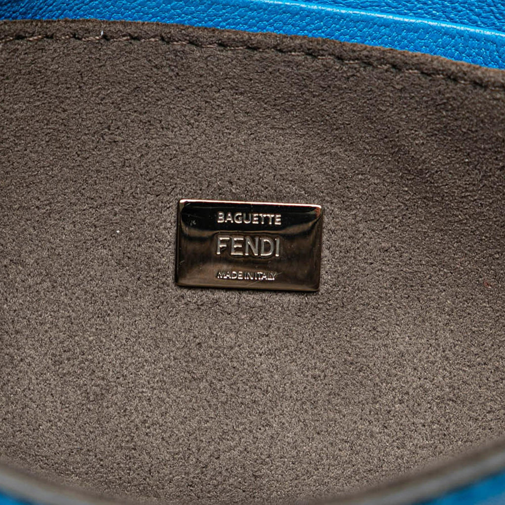 Fendi Micro Leather Monster Baguette Satchel