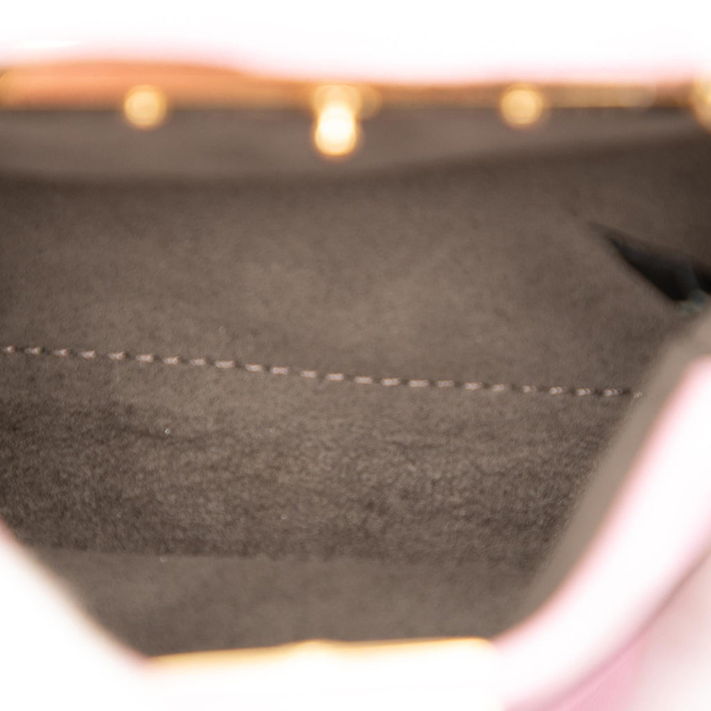 Fendi Micro Leather Peekaboo Satchel